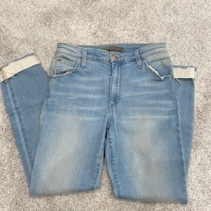 JOE’S high rise skinny ankle jeans